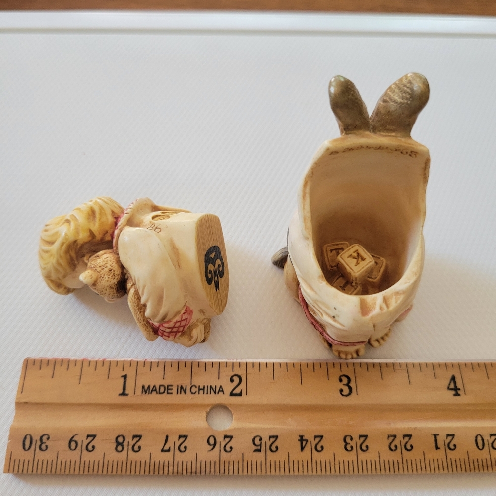 Harmony Kingdom Angelique Pastille Trinket Box ~ 1999 ~ VGUC ~ Sweet! - Picture 12 of 16